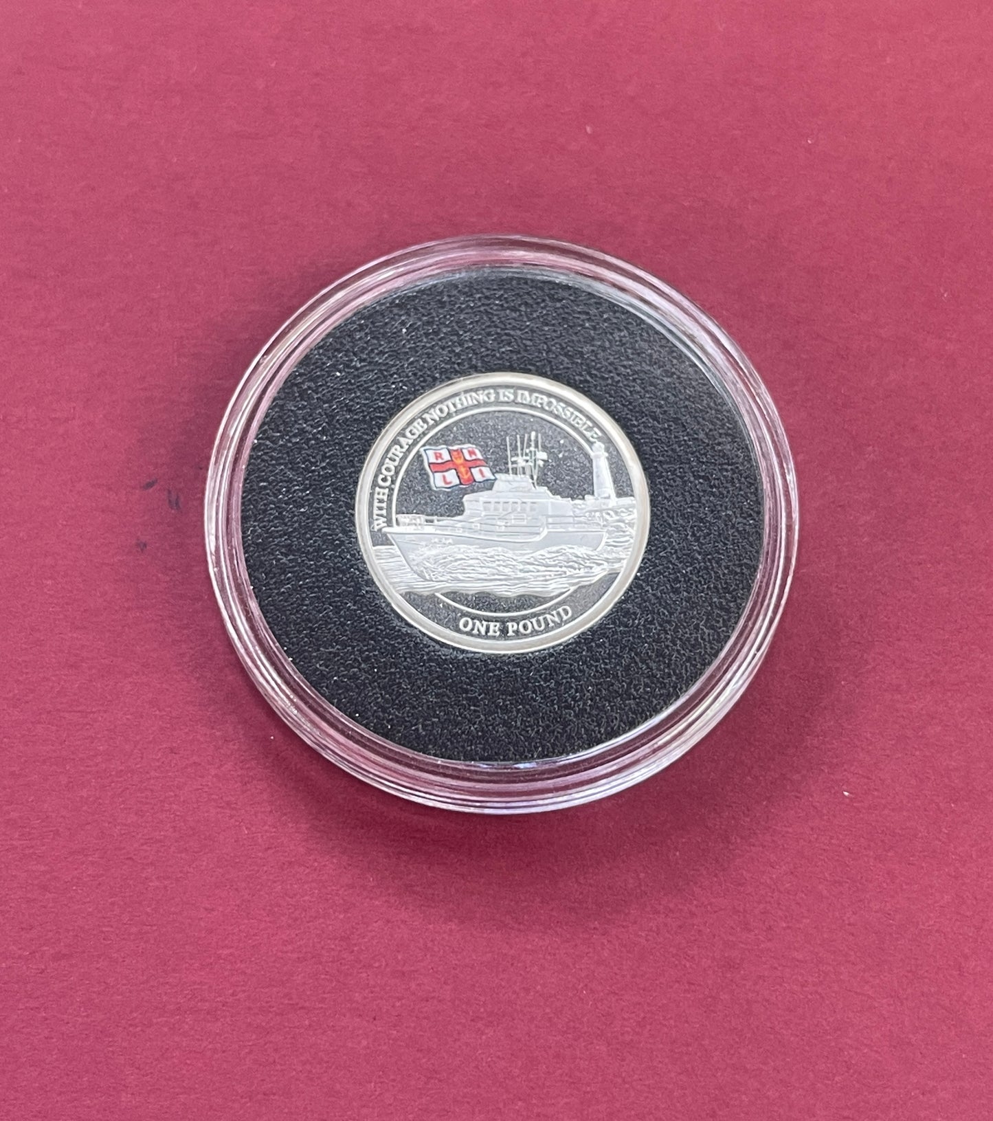 Elizabeth II,
Silver One, Two and Five Pound Proof Set,
Silver £1, £2, £5, 3 Coin Proof Set,
Royal National Lifeboat Institution,
Alderney,
With COA
2021 (B)