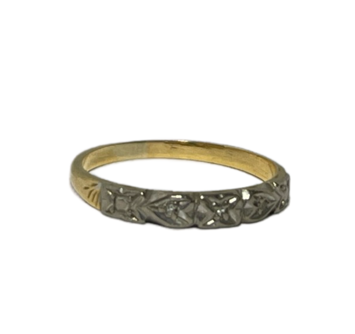 Illusion Set 8CT Gold Ring, Diamonds.
Ring Size M N Jewellery
