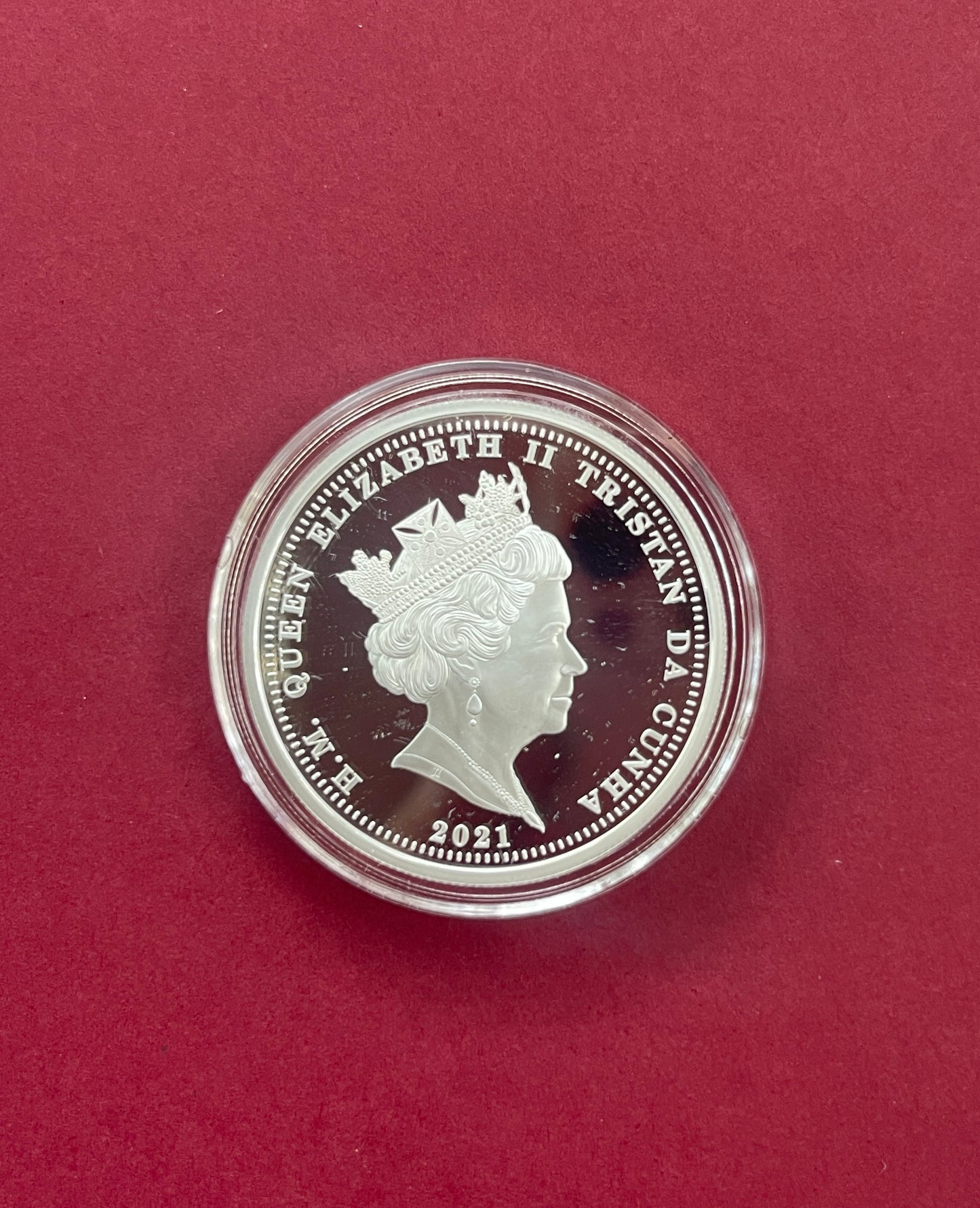 Elizabeth II,
Five Pound,
Silver £5 Proof Set,
85th Anniversary of the Year of the Three Kings,
Tristan Da Chuna,
With COA
2021 (B)