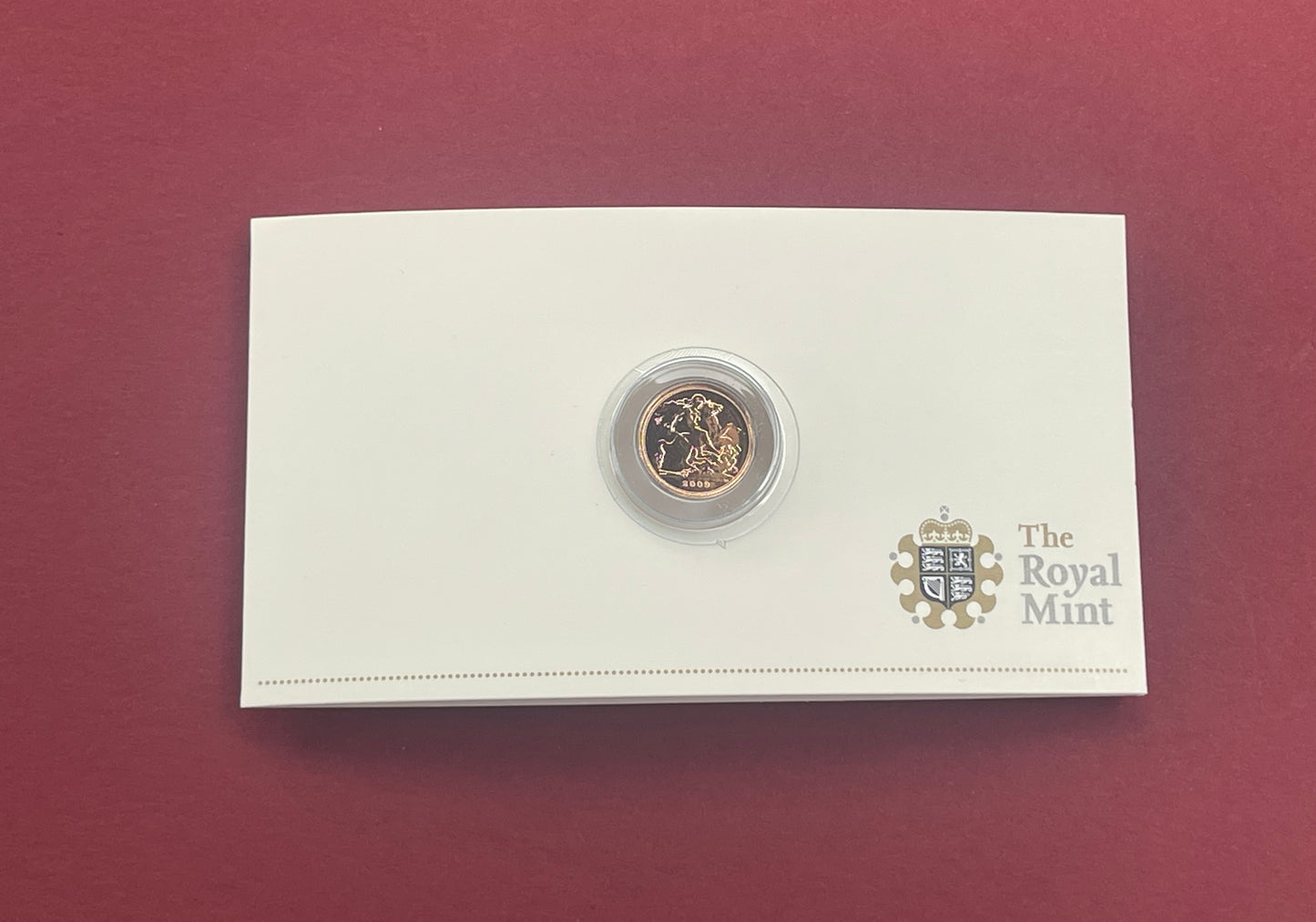 Elizabeth II,
Gold Quarter Sovereign Boxed Set,
Gold Bullion,
With COA,
2009 (B)