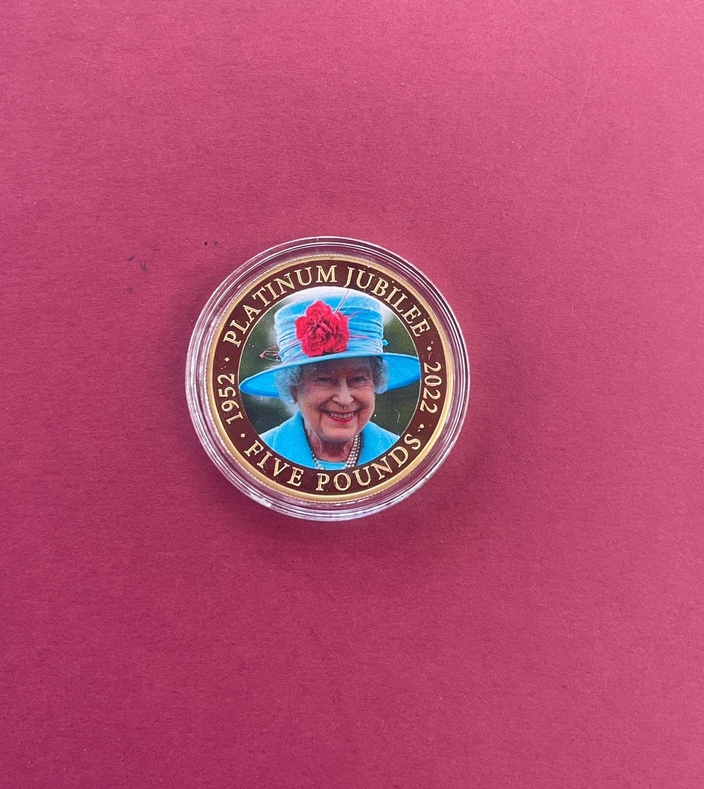 Elizabeth II,
Five Pound Coin Set,
£5, 4 Coin Set,
Queen’s Platinum Jubilee 24ct Gold Plated Photographic,
Ascension Island,
With COA
2022 (B)