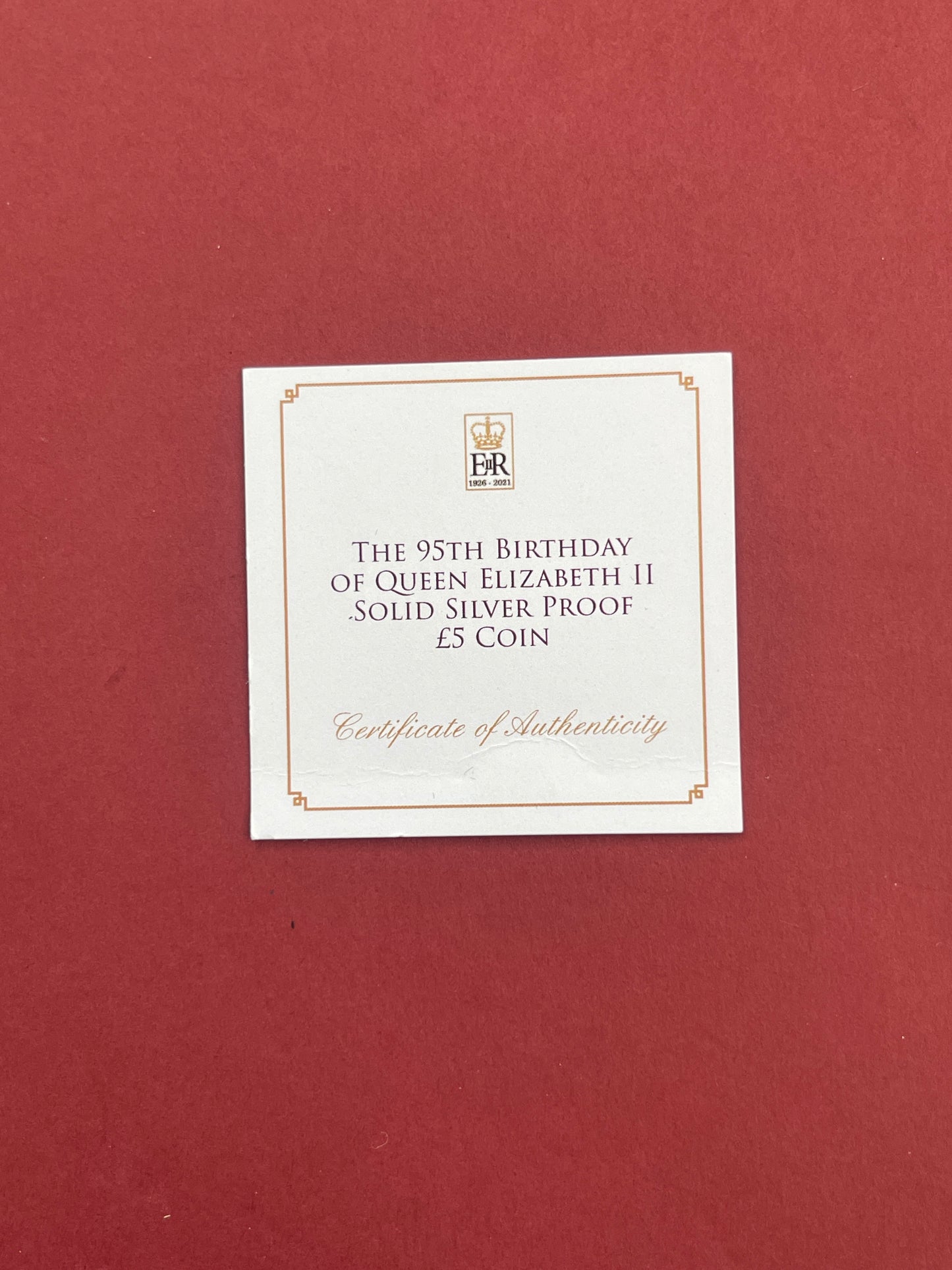 Elizabeth II,
Five Pound,
Silver £5 Proof Set,
95th Birthday of Queen Elizabeth,
Tristan Da Chuna,
With COA
2021 (B)