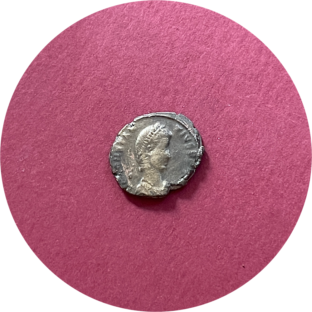 Constantius II,
Constantinian Dynasty,
Roman Billon,
Maiorina,
Cyzicus mint SMKΔ,
ca. 337-361AD
(N)