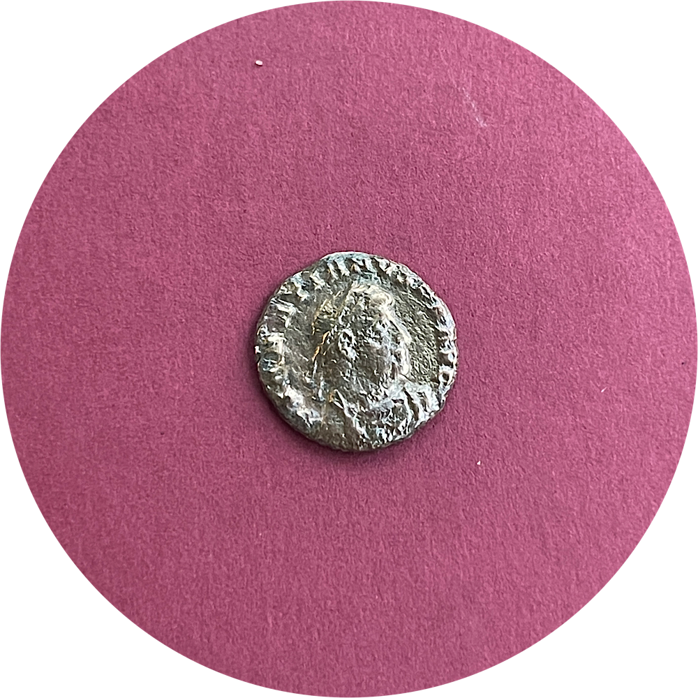 Gratian,
Valentinian Dynasty,
Roman Bronze,
Centenionalis,
Siscia mint ASIS,
ca. 367-383AD
(N)
