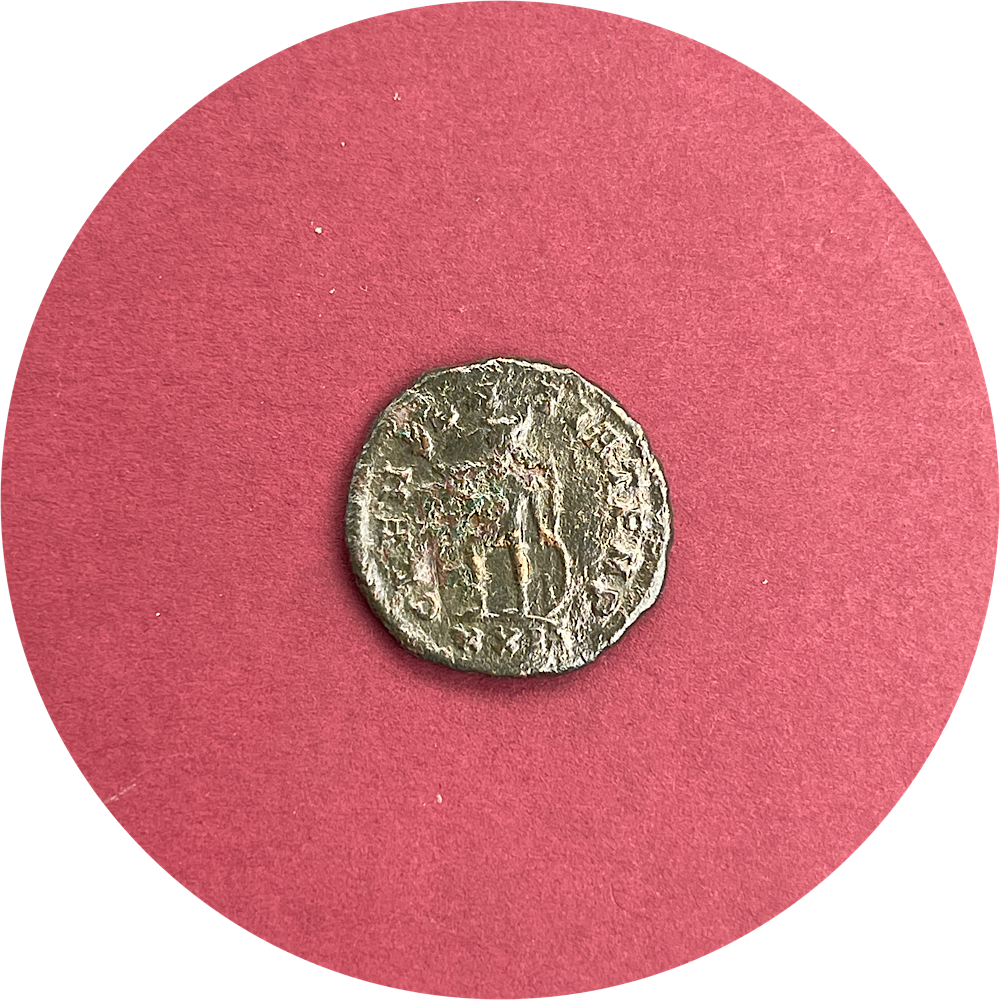 Tacitus,
Roman Billon,
Antoninianus,
Rome mint XXIZ,
ca. 275-276AD
(N)
