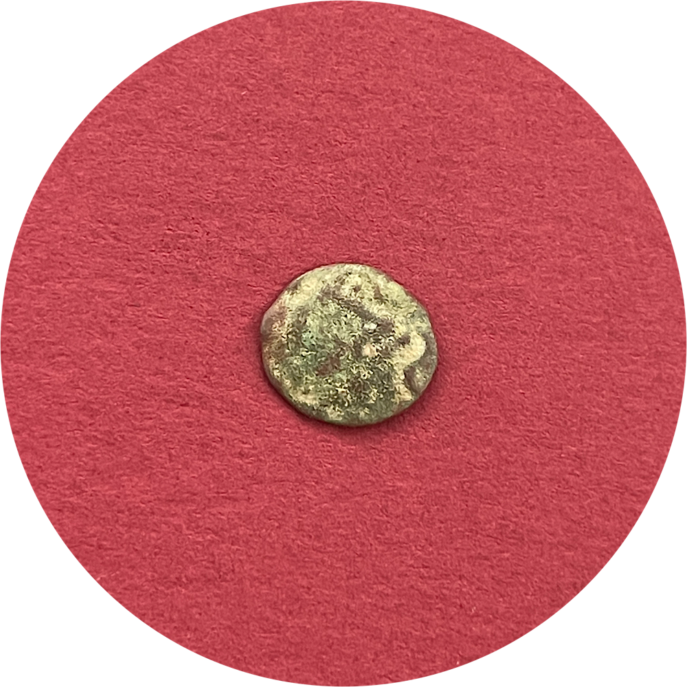 Celtic Iron Age Coin,
Ancient Britain,
AE Unit,
Dobunni,
100BC-100AD
(B)