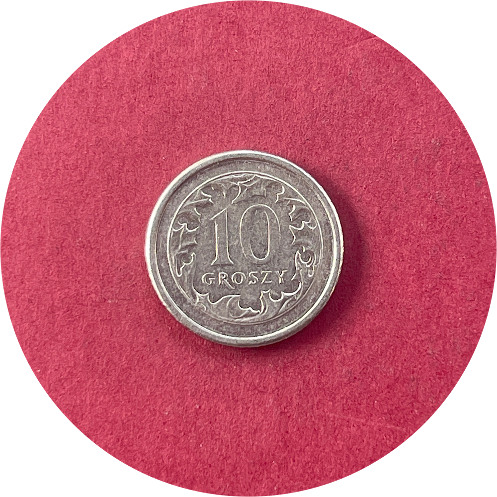 Poland, Ten Groszy, 10 Groszy, 2007 (N)