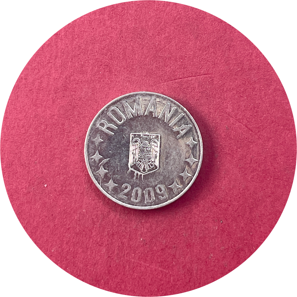 Romania, Ten Bani, 10 Bani, 2009 (N)