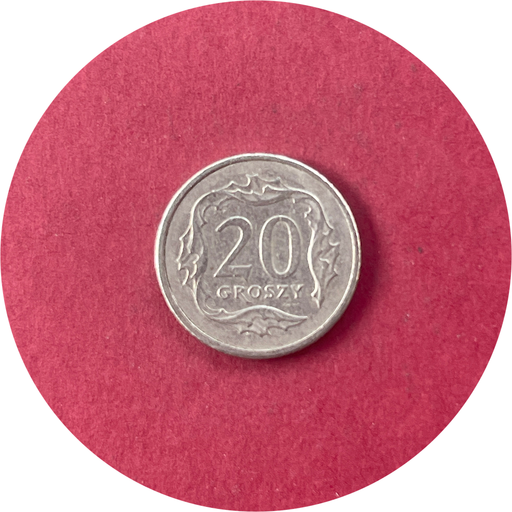 Poland, Twenty Groszy, 20 Groszy, 1992 (N)