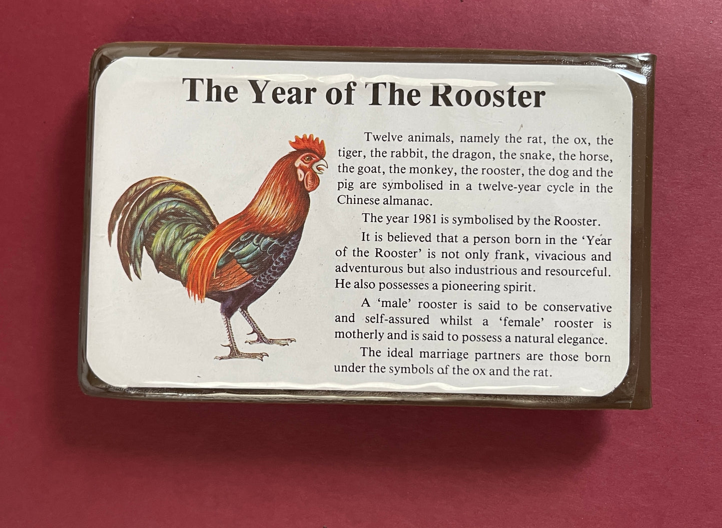 Singapore, 6 Coin Set, Cased, Uncirculated, Year of the Rooster Set, 1981, (N)