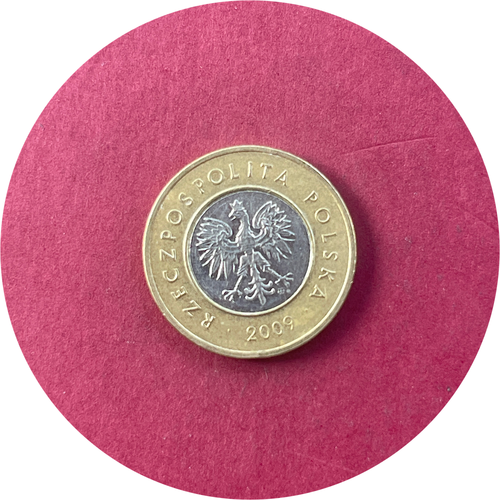 Poland, Two Zlote, 2 Złote, 2009 (N)