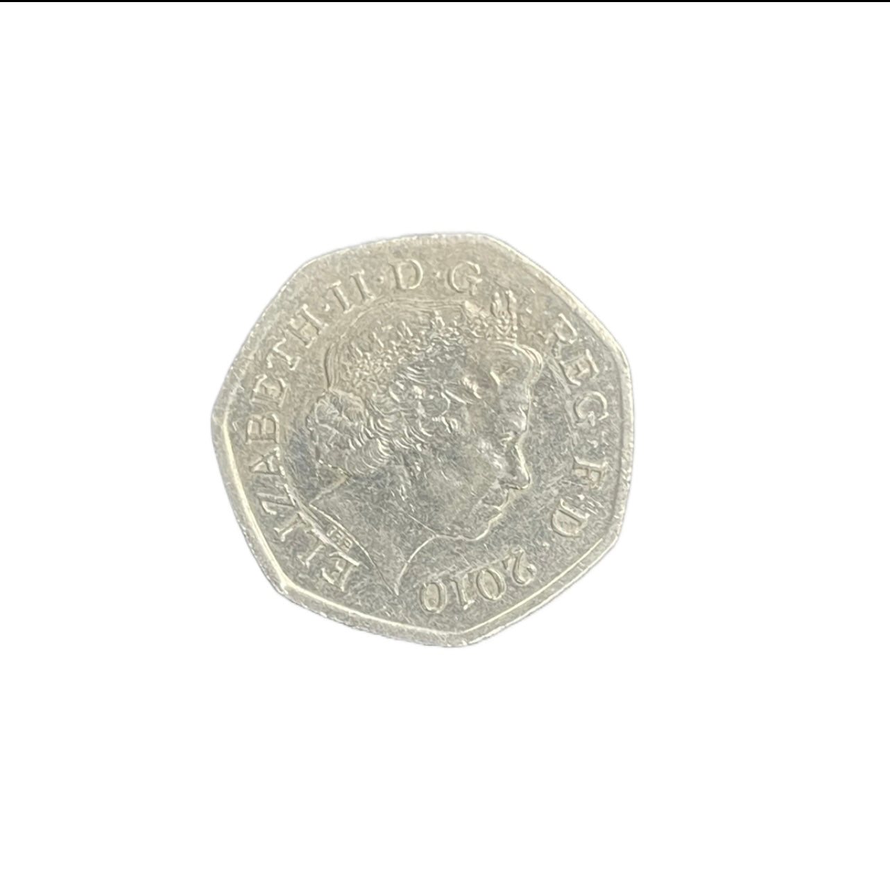 Elizabeth II 50p (B) Girlguiding 2010