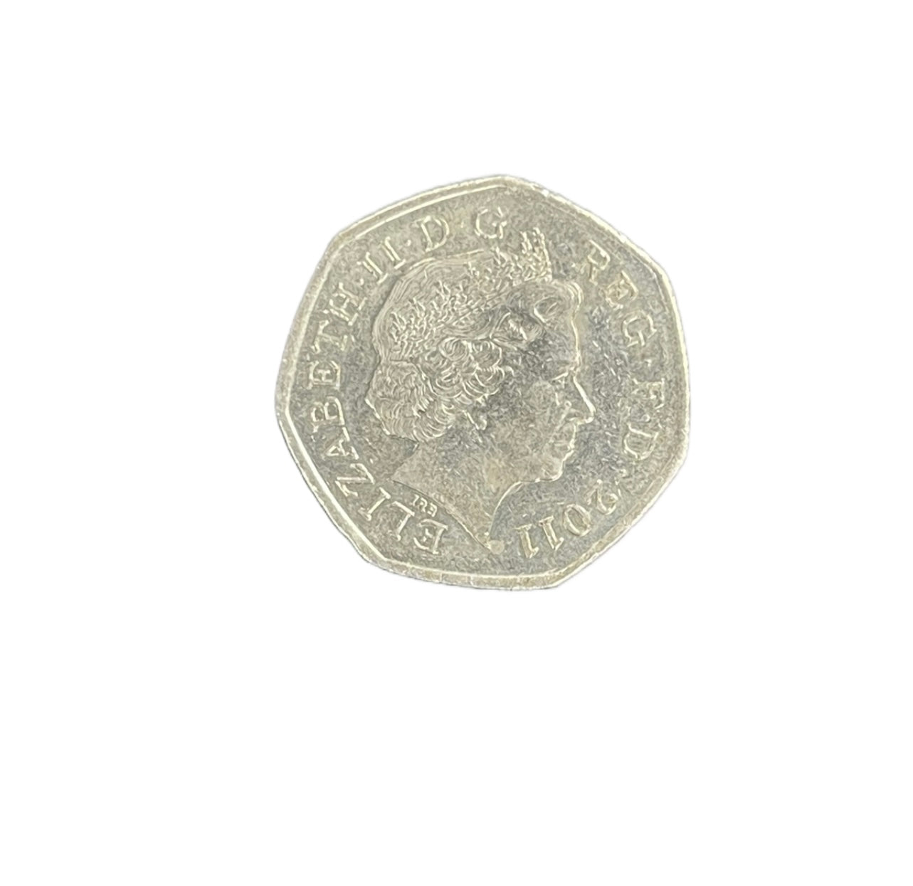 Elizabeth II 50p (B) Badminton Olympics 2011