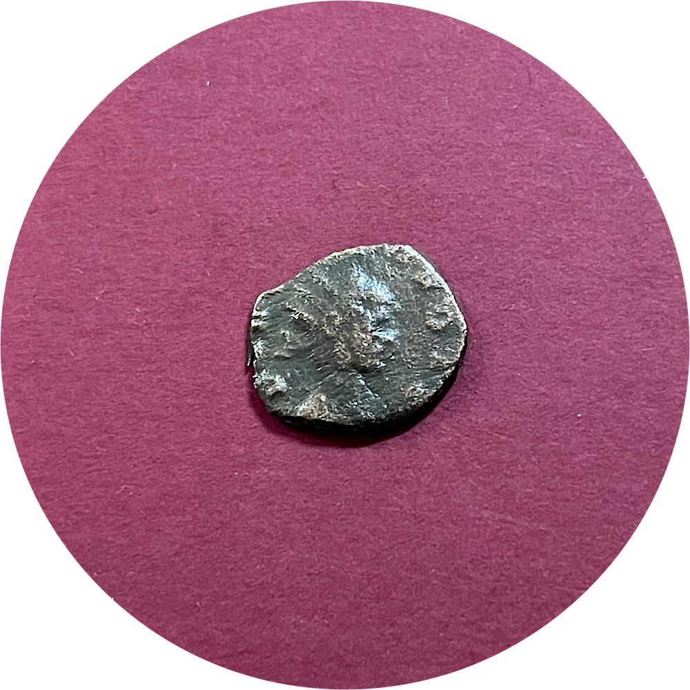 Claudius II, Gothicus, 
Roman Billon,
Antoninianus, 
Rome mint,
ca. 268-270AD  (N)