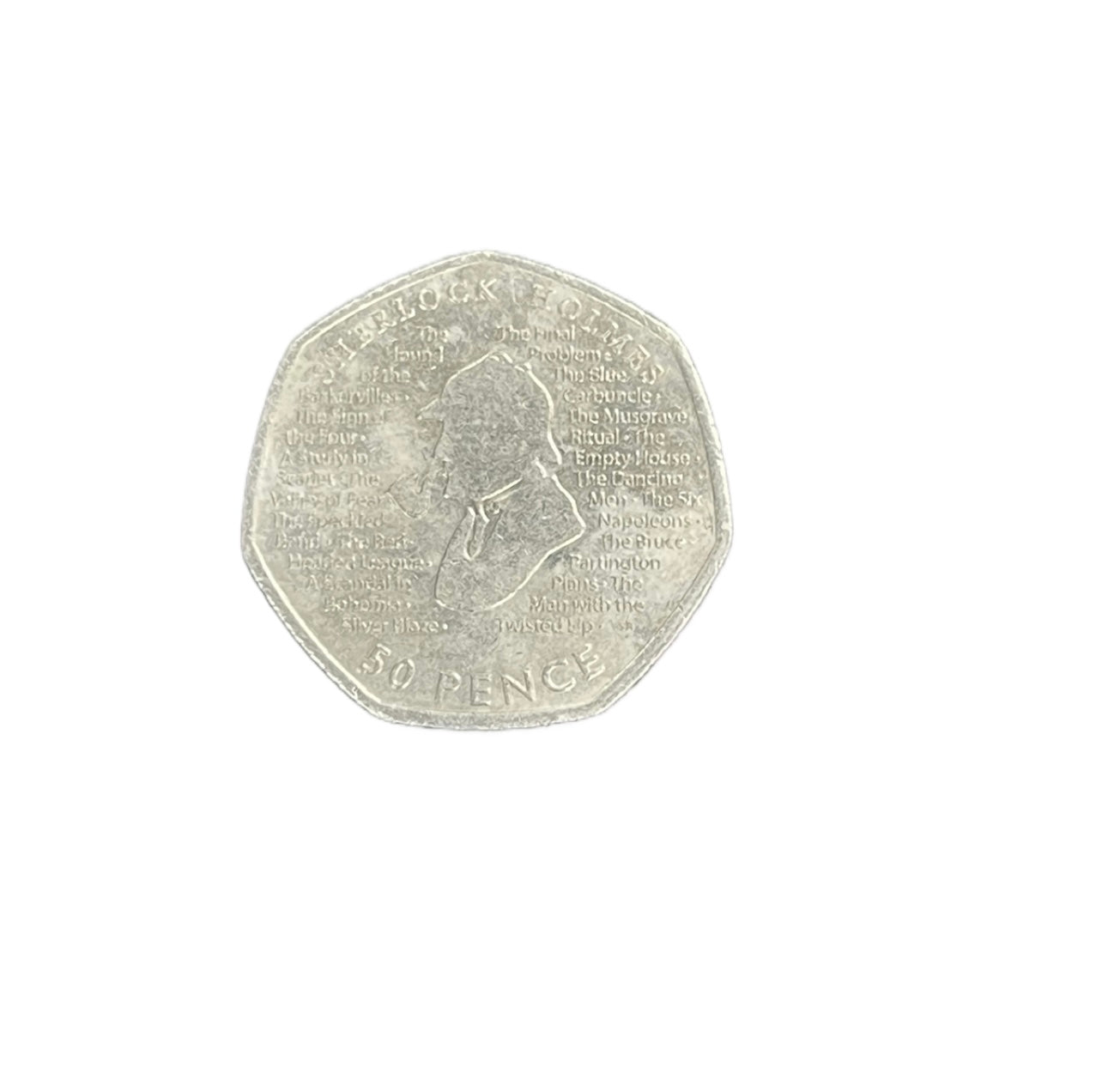 Elizabeth II 50p (B) Sherlock Holmes 2019