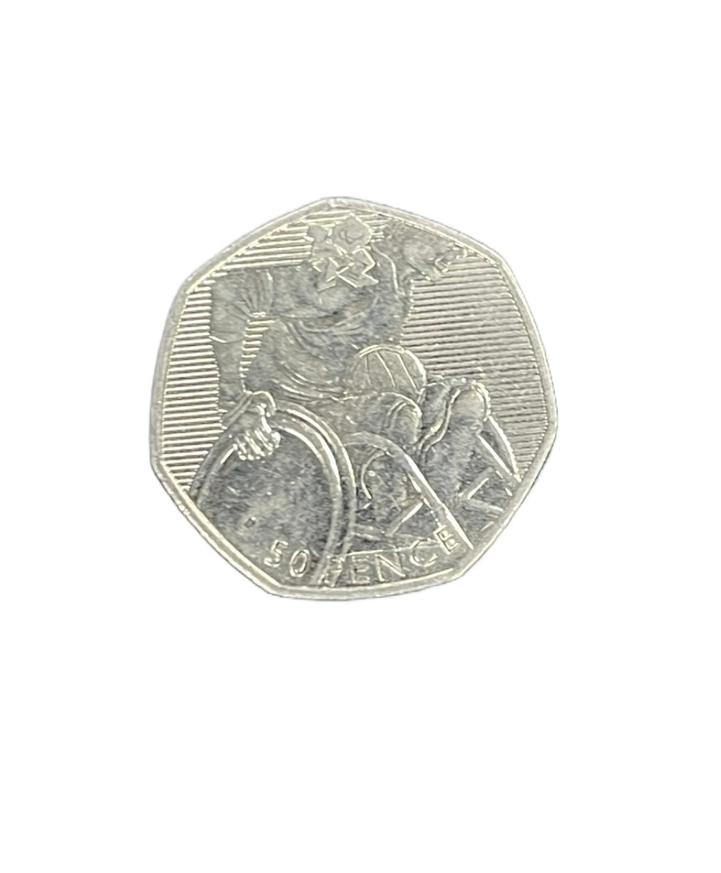 Elizabeth II 50p (B) Wheelchair Rugby Olympics 2011