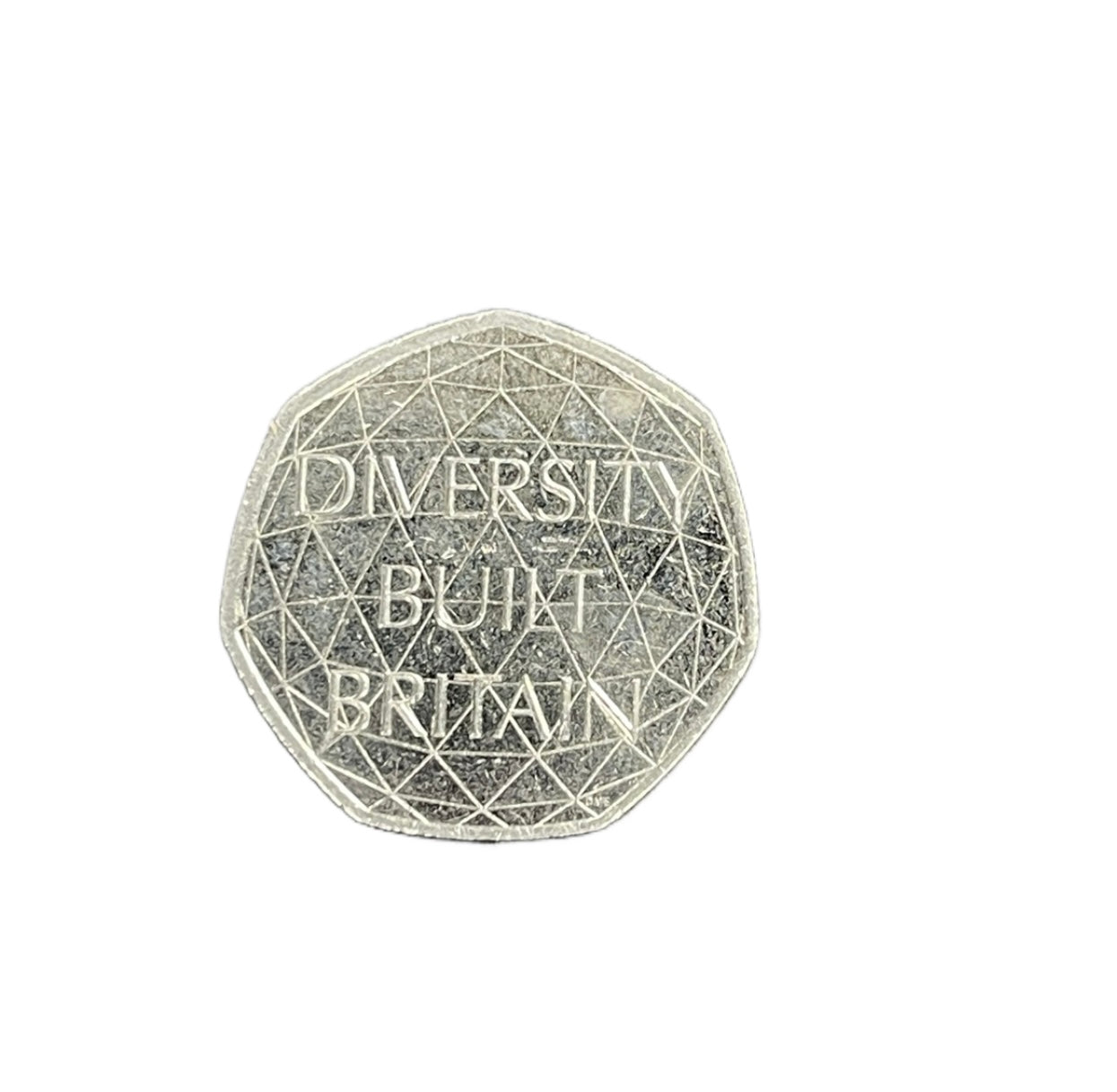 Elizabeth II 50p (B) Diversity Built Britain 2020