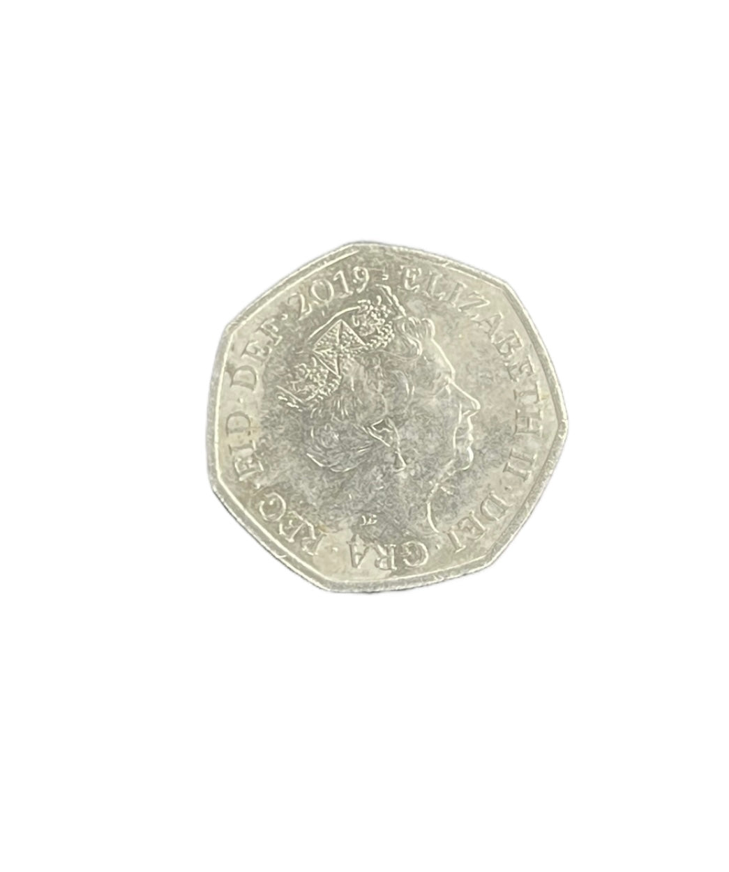 Elizabeth II 50p (B) Sherlock Holmes 2019