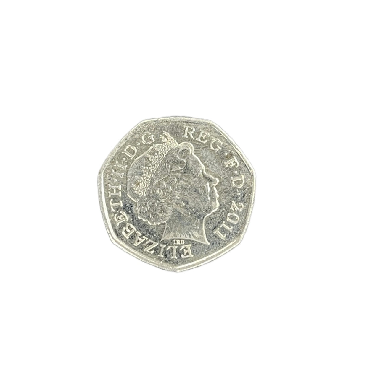 Elizabeth II 50p (B) Equestrian Olympics 2011