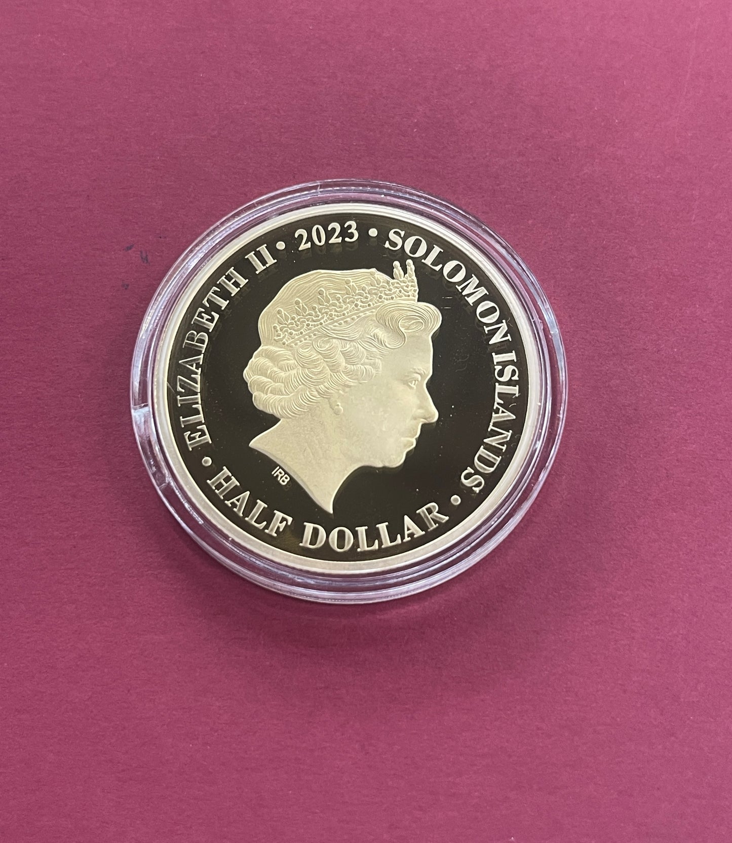 Elizabeth II,
Half Dollar,
Silver Gold Plated 3 Coin Set,
70th Anniversary of the Queens Coronation,
Solomon Islands,
With COA,
2023 (B)