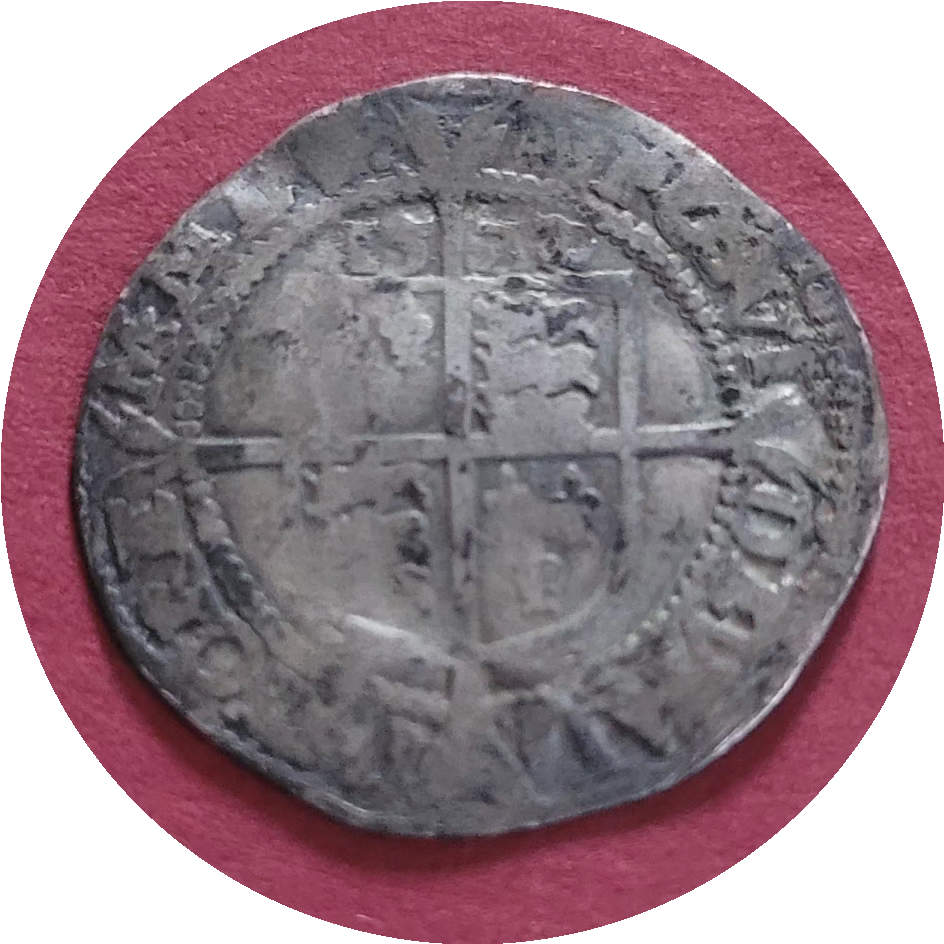 Elizabeth I, Sixpence, Silver, 1572 (B)(E)