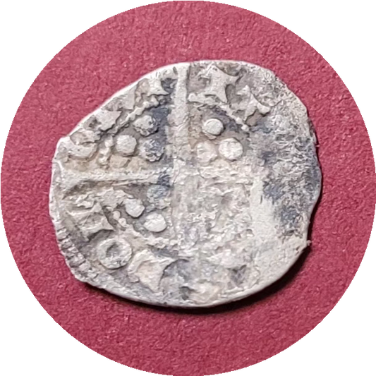Edward I, Farthing, Silver, 1272-1307, London (B)