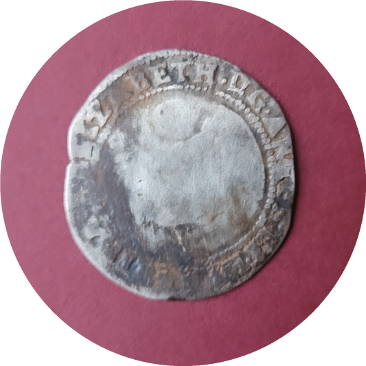Elizabeth I
Sixpence
Sterling Silver
1582 (B)(E)