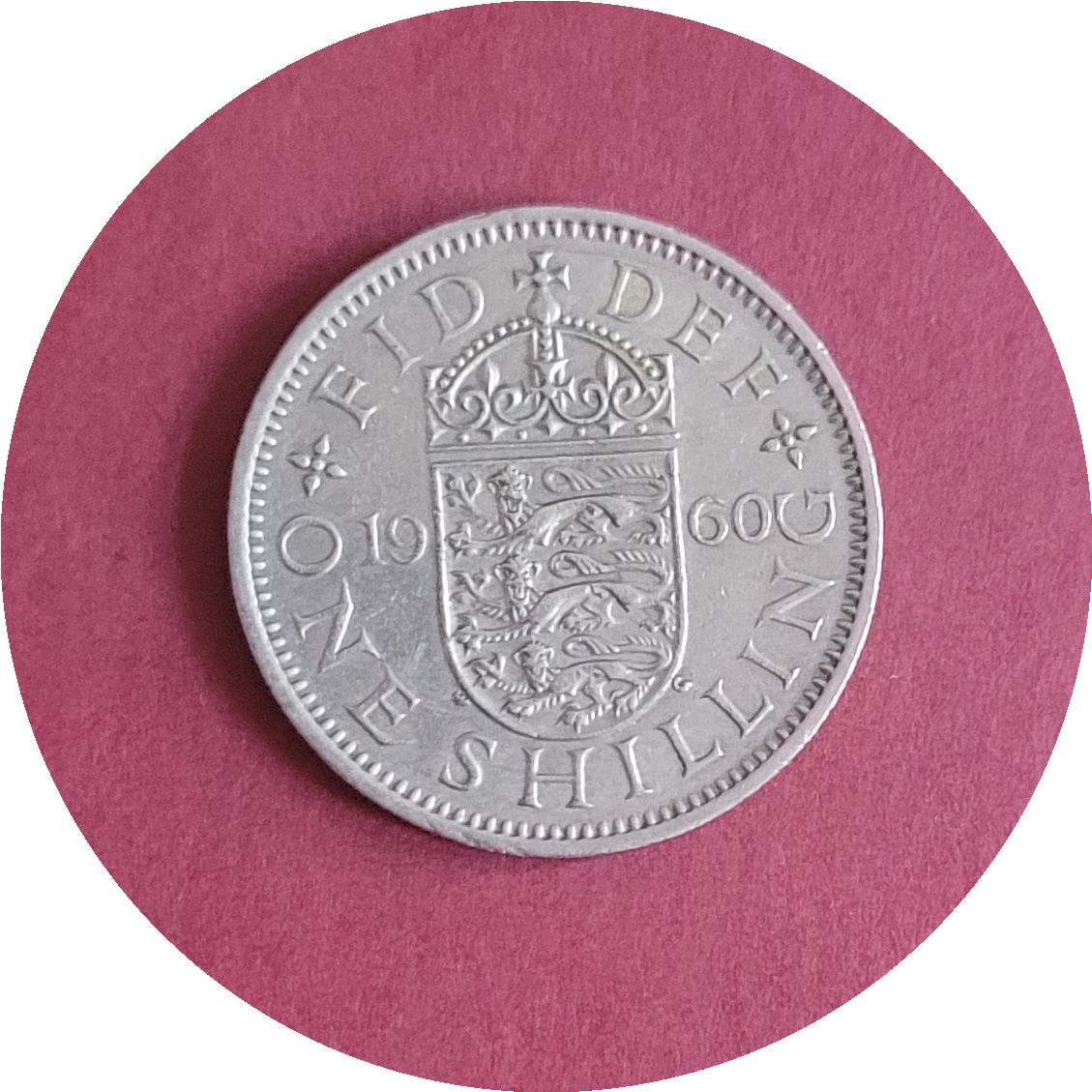 Elizabeth II, One Shilling, 1960 (B)