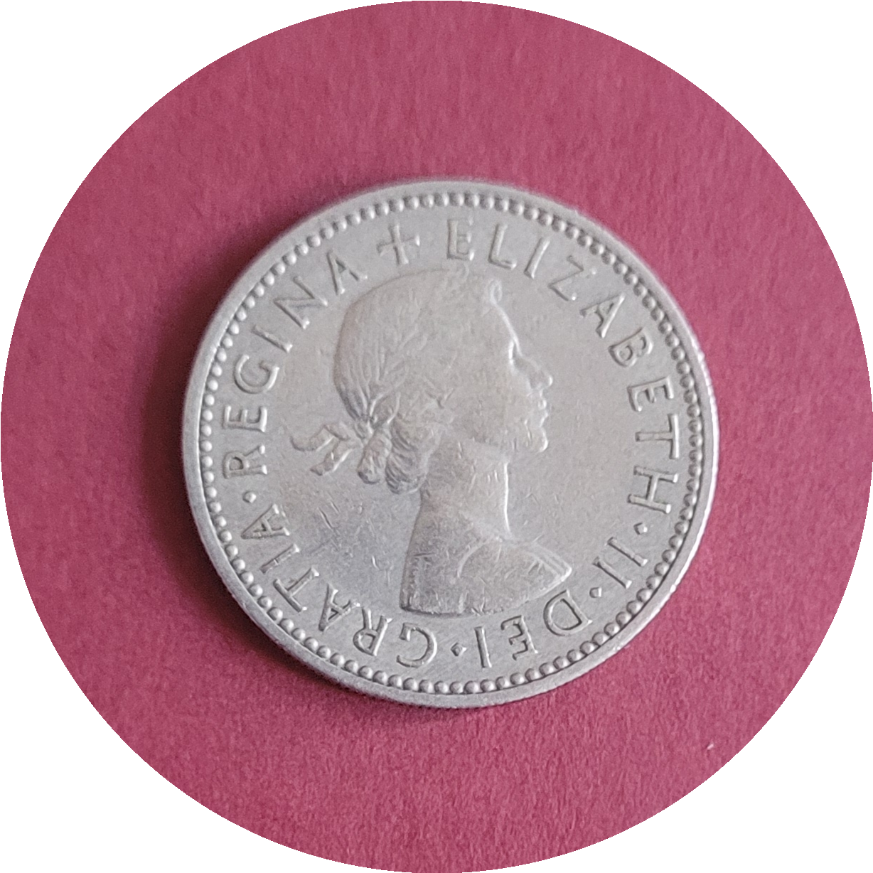 Elizabeth II, One Shilling, 1960 (B)