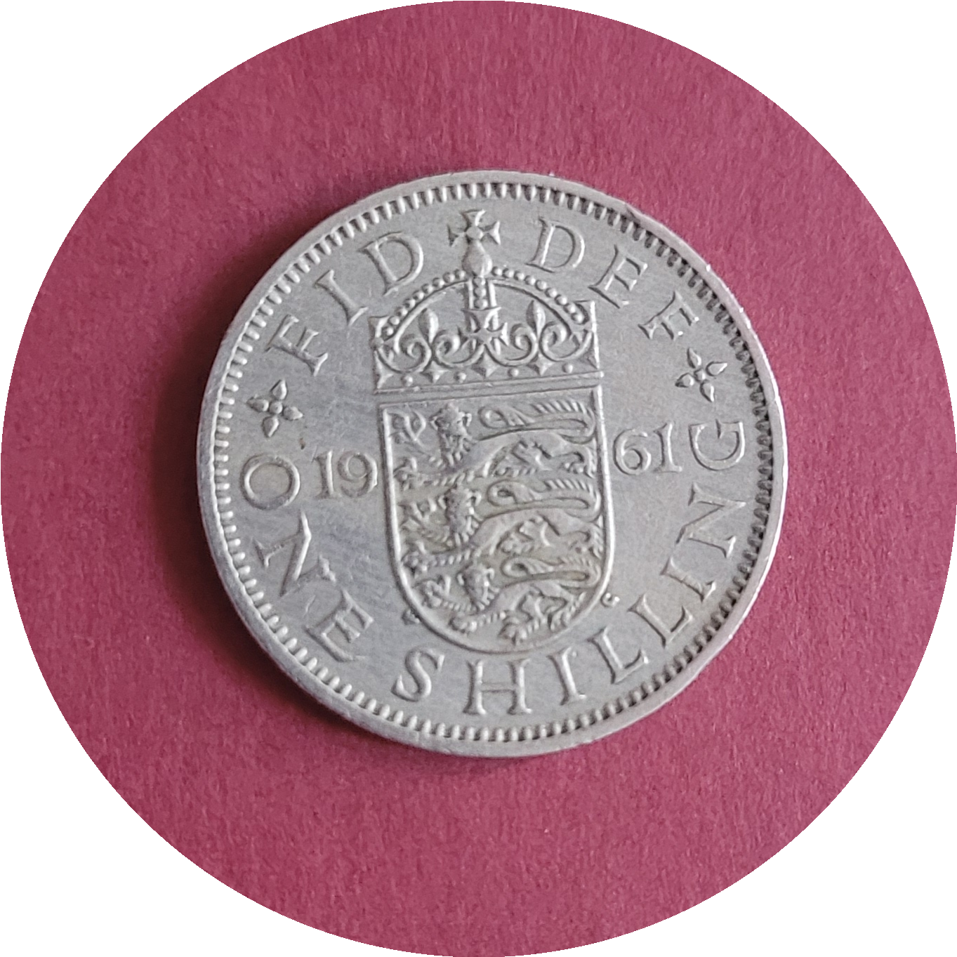 Elizabeth II, One Shilling, 1961 (B)