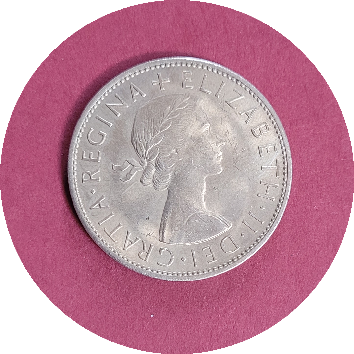 Elizabeth II, Half Crown, 1967 (B)