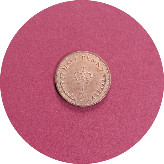 Elizabeth II
Half Penny,
Half Penny,
1982 (B)