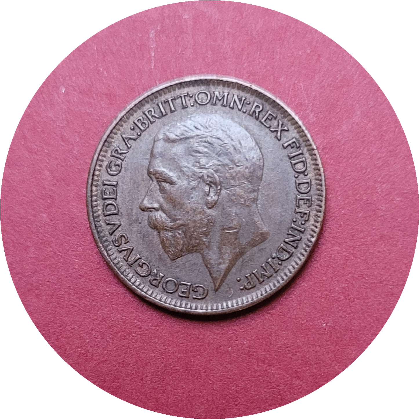 George V,
Farthing,
1926 (B)(GV)