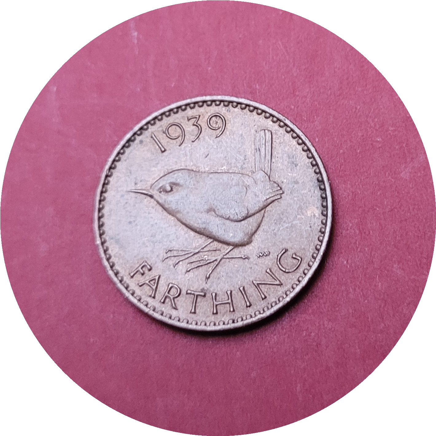 George VI,
Farthing,
1939 (B)