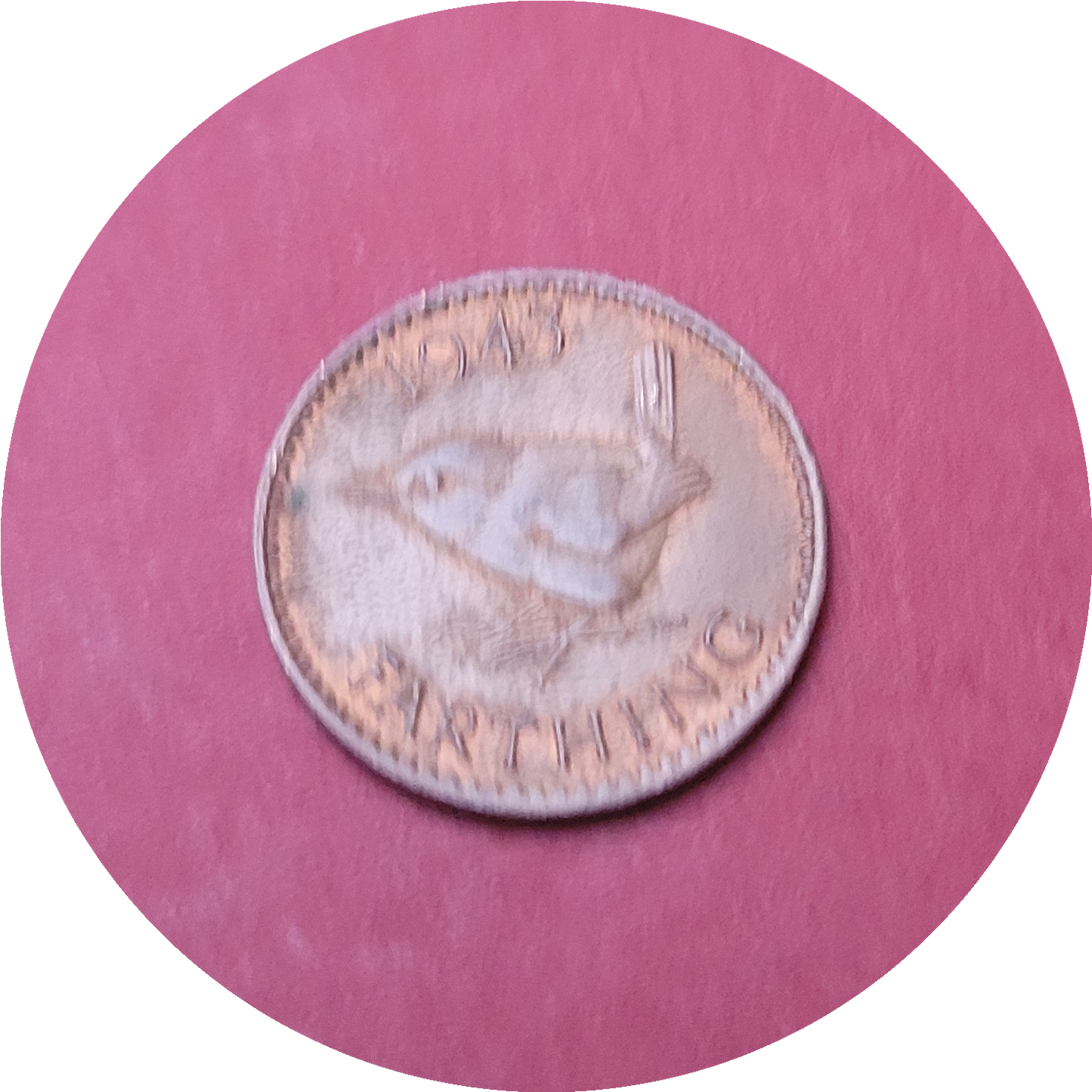 George VI,
Farthing,
1943 (B)