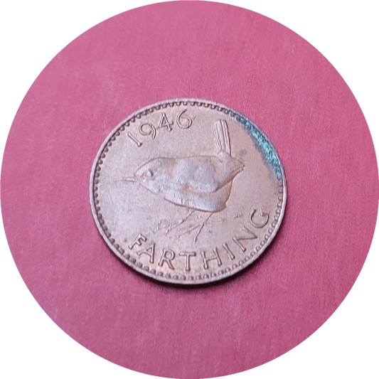 George VI,
Farthing,
1946 (B)