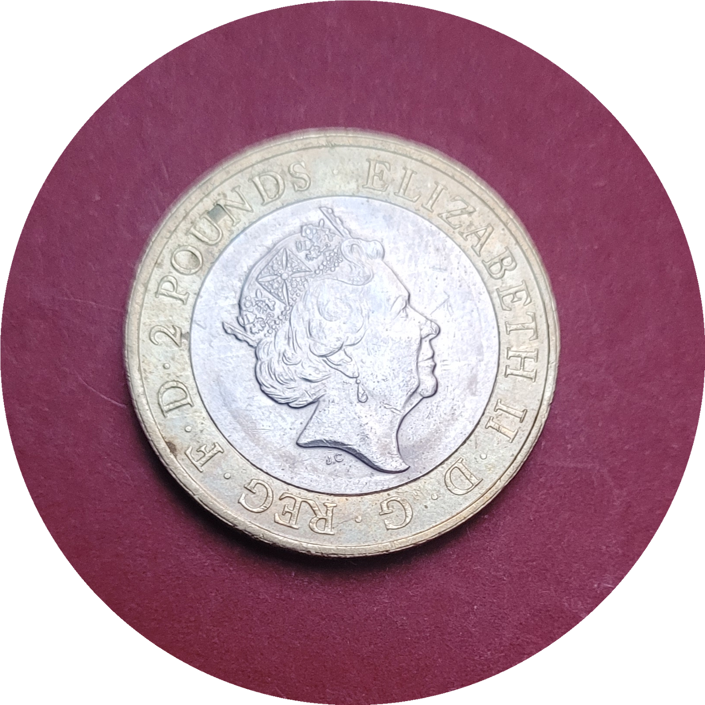 Elizabeth II,
Two Pound,
William Shakespeare,
2016 (B)