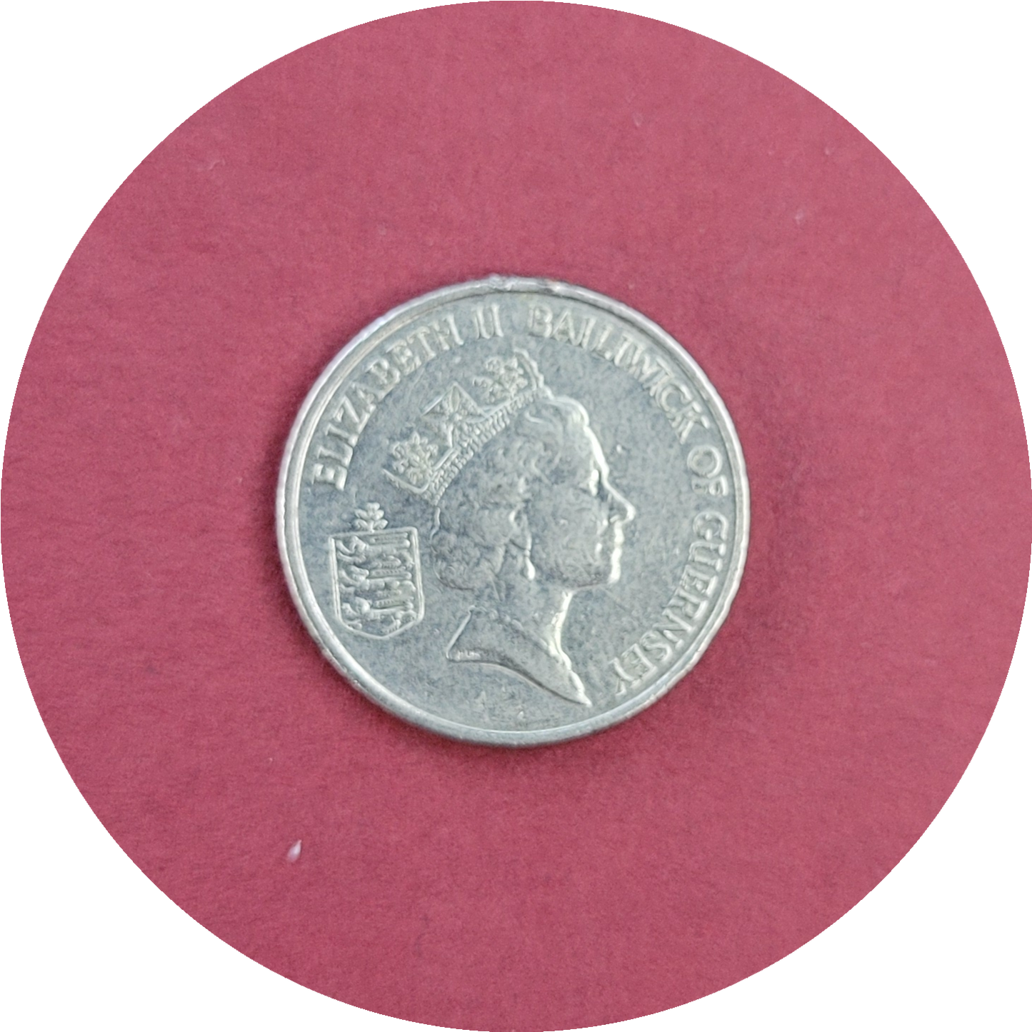 Elizabeth II,
Five Pence,
Bailiwick of Guernsey,
1990 (B)