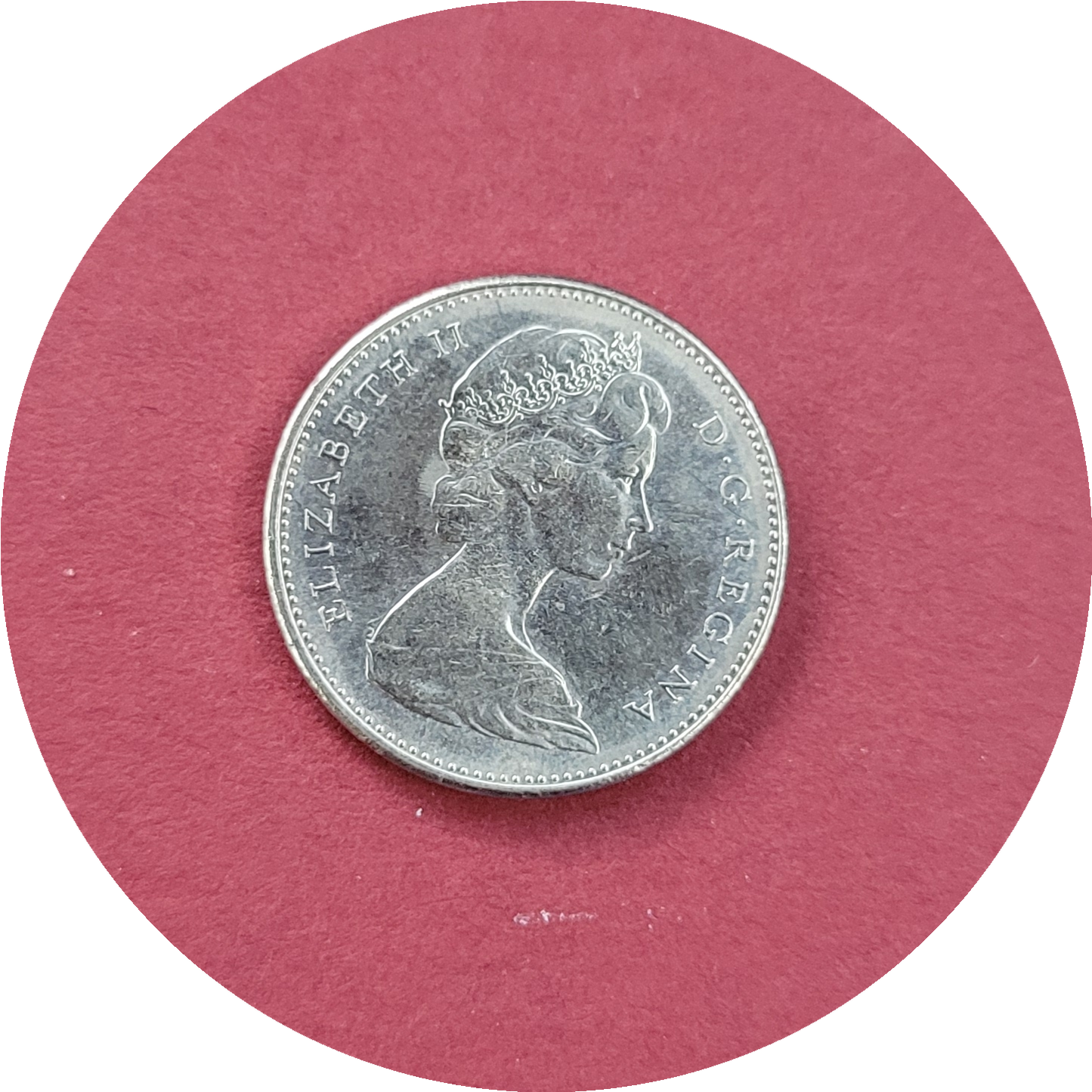 Elizabeth II,
Five Cents,
Canada,
1978 (N)