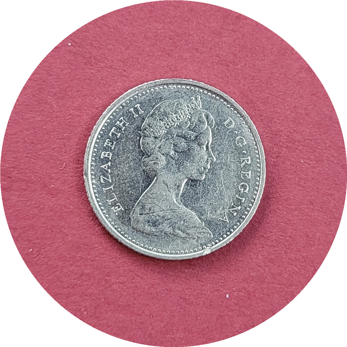 Elizabeth II,
Ten Cents,
Canada,
1976 (N)