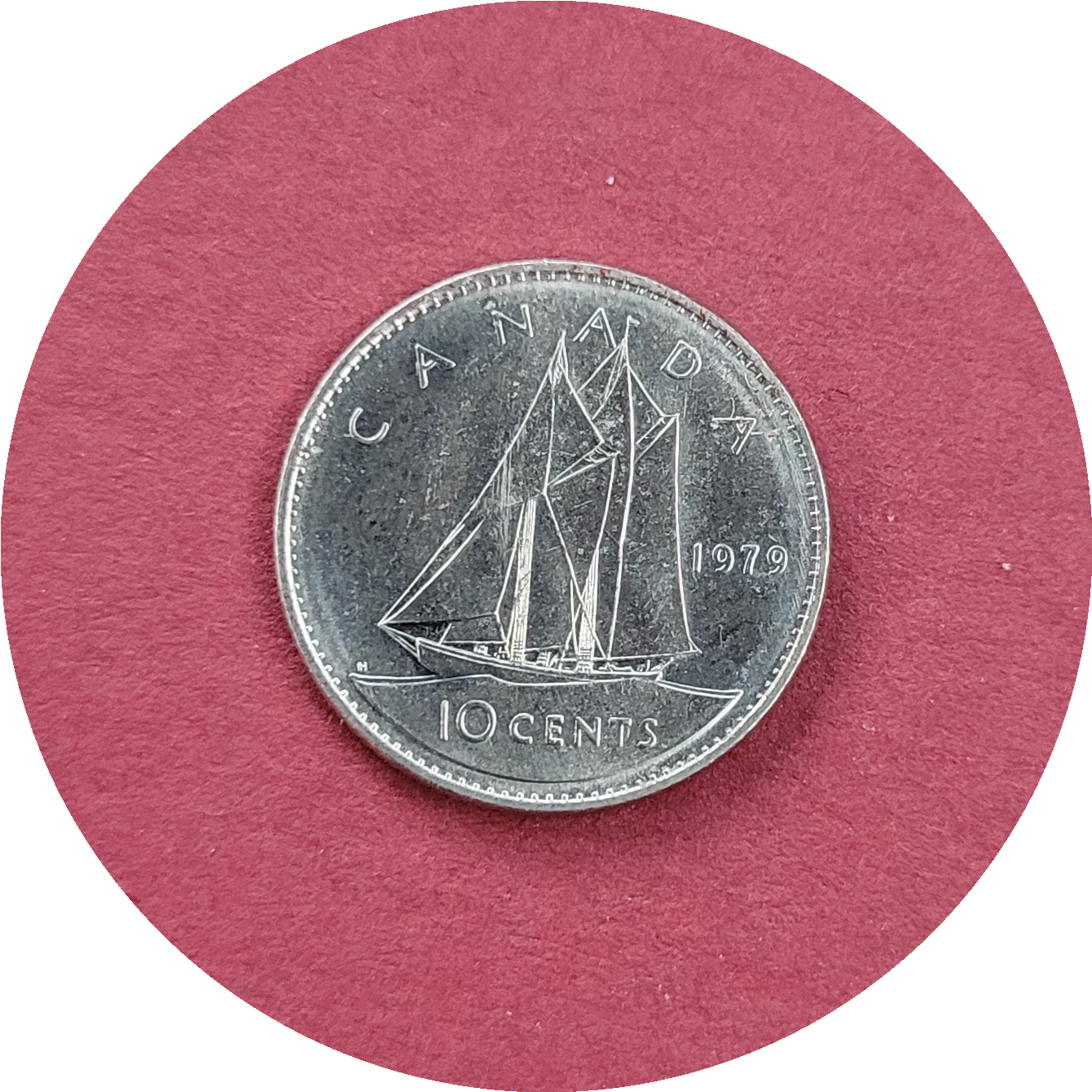 Elizabeth II,
Ten Cents,
Canada,
1979 (N)