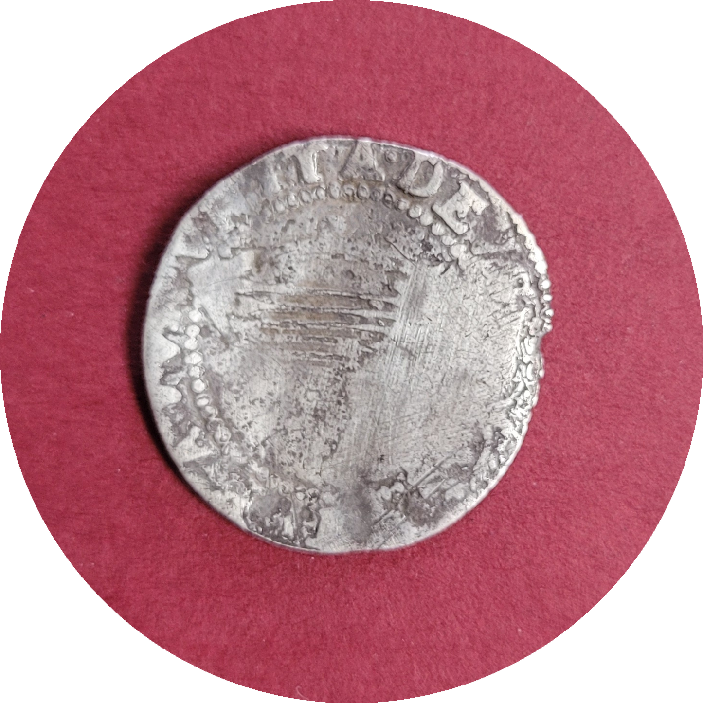 James I,
Six Pence,
Silver,
1567-1625 (B)