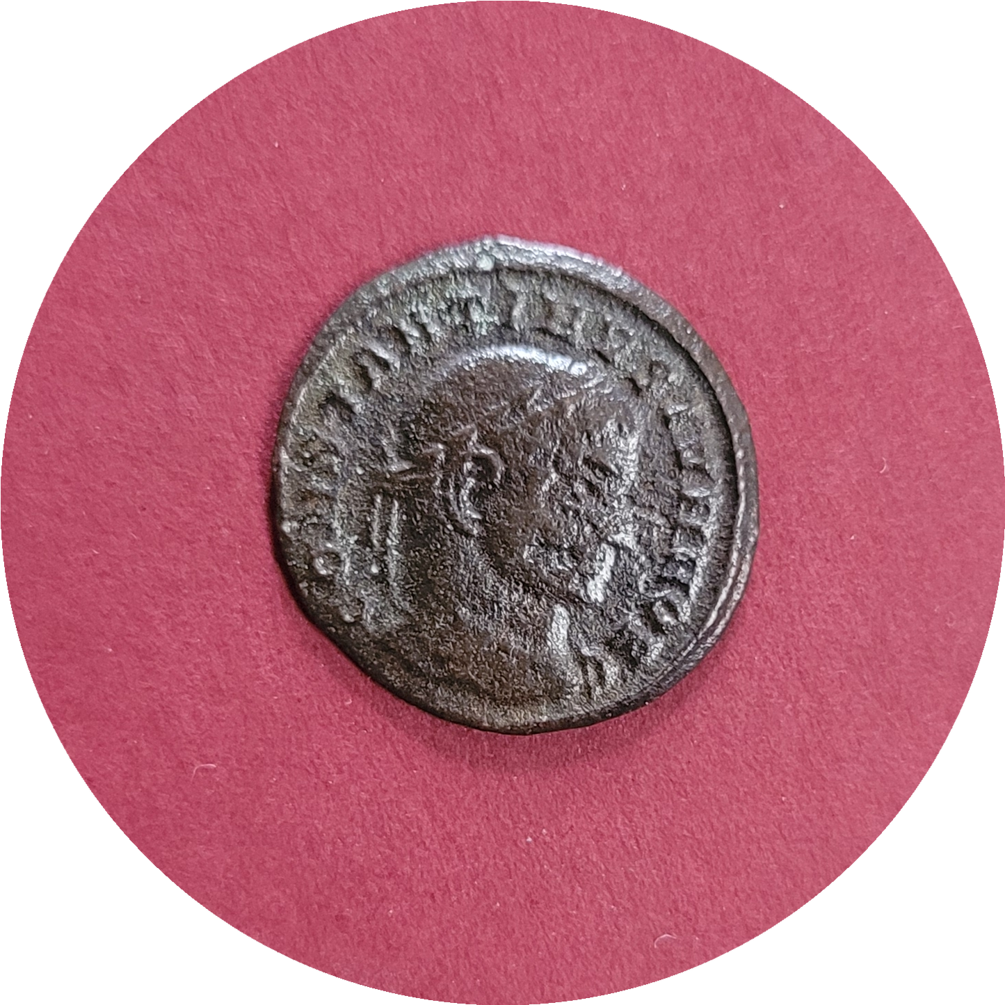 Constantine I, Constantinian Dynasty, Roman Bronze, Follis, Wreath Votive 10th Anniversary, ca. 318-324AD (N)