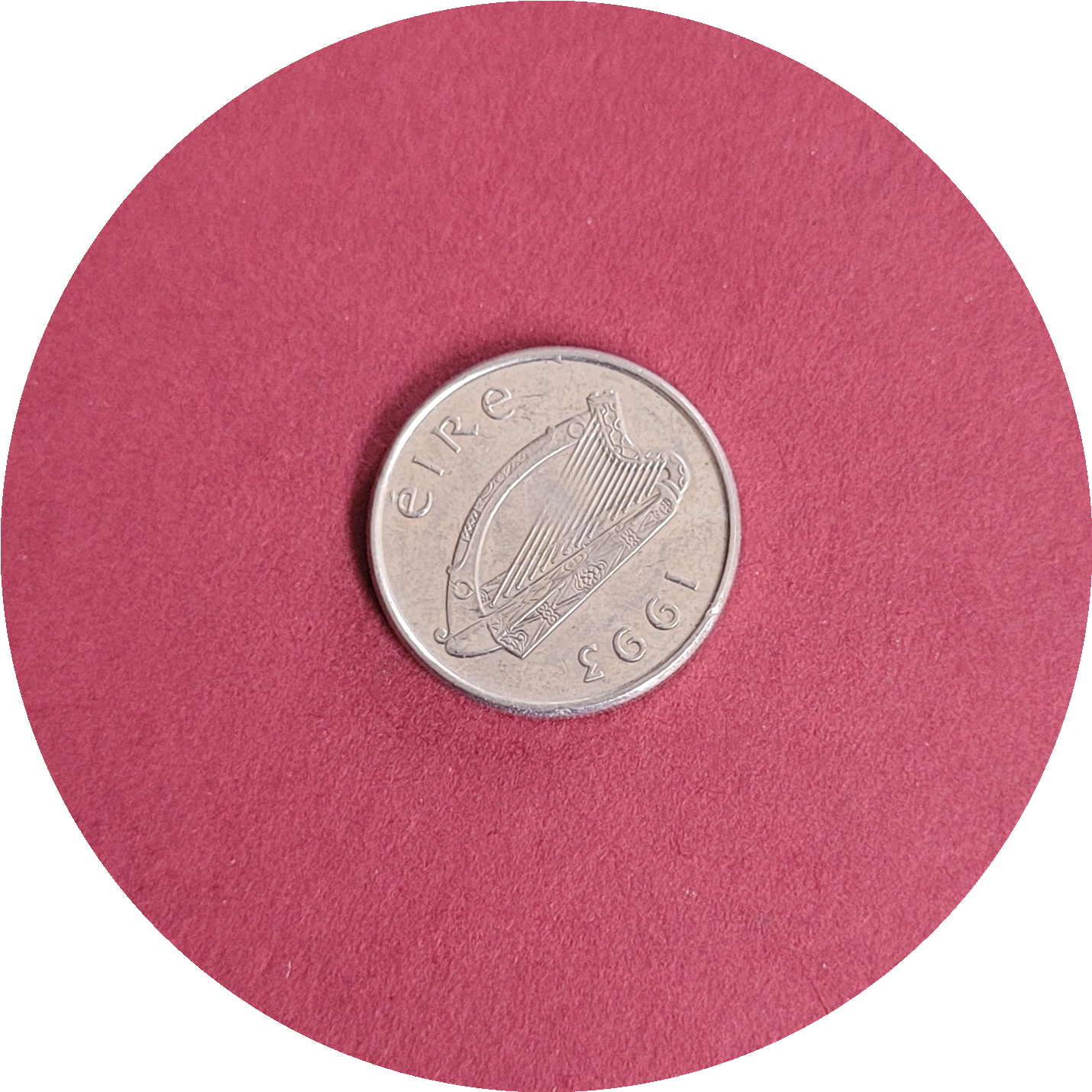 Elizabeth II,
5 pence,
Republic of Ireland,
1993 (B)