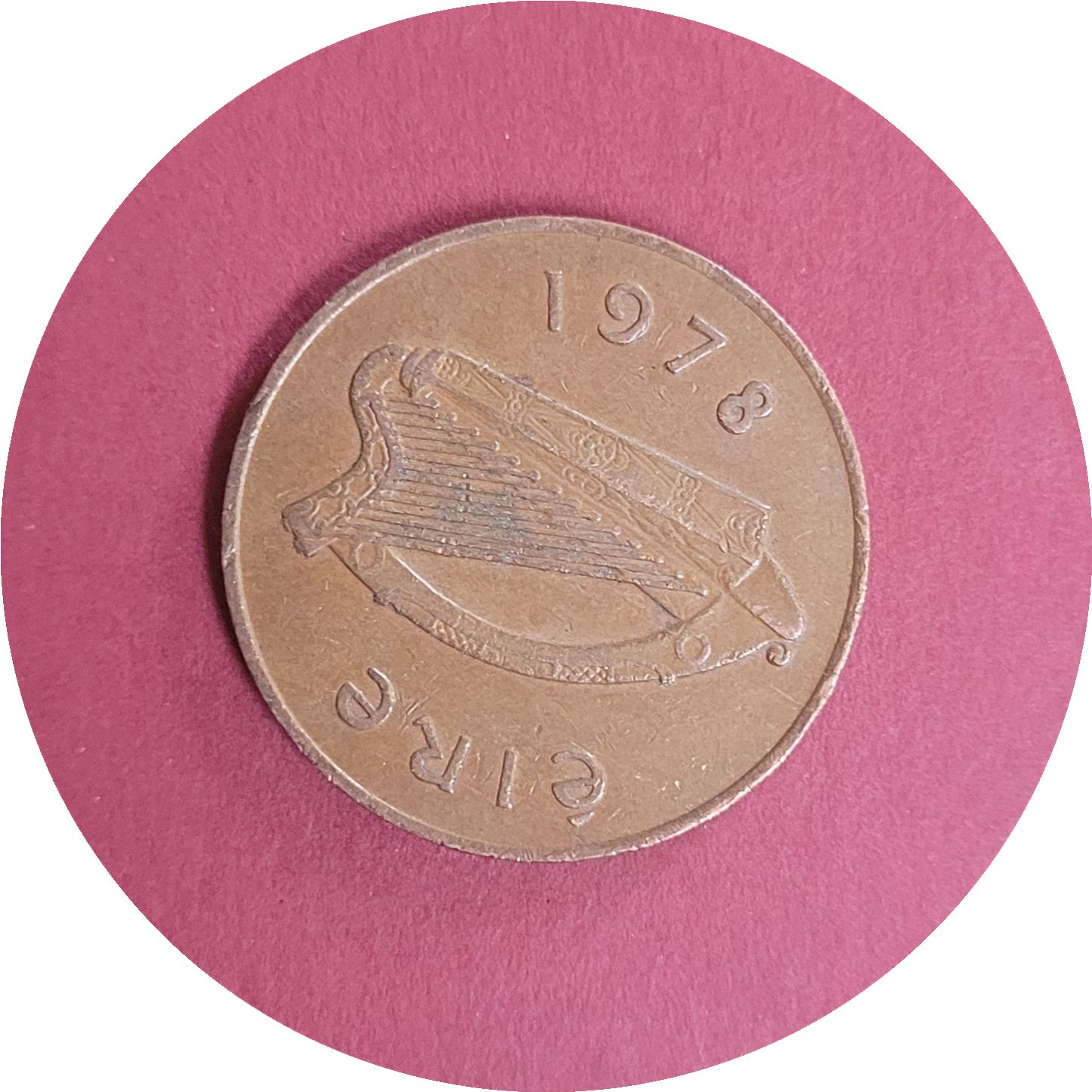 Elizabeth II,
Two pence,
Republic of Ireland,
1978 (B)