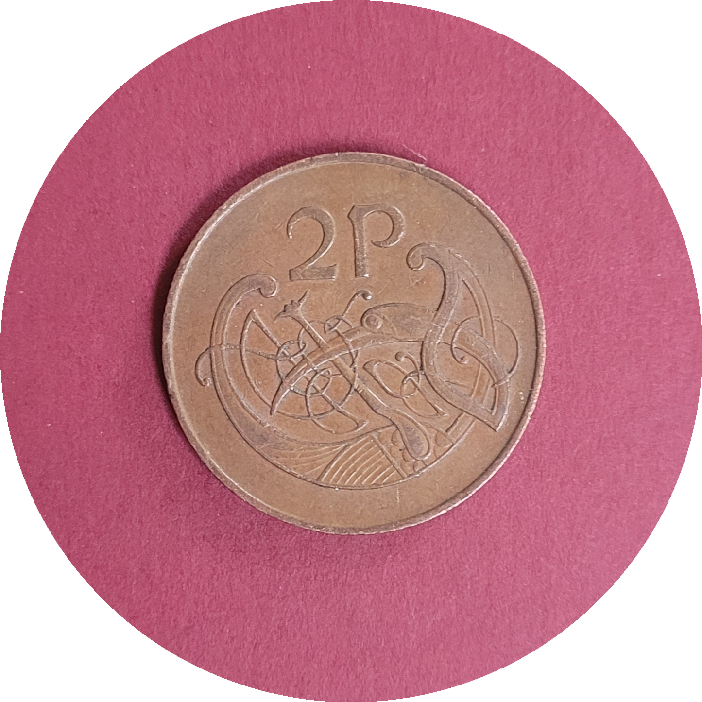 Elizabeth II,
Two pence,
Republic of Ireland,
1978 (B)