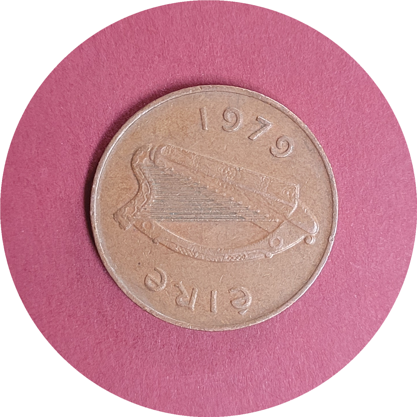 Elizabeth II,
Two pence,
Republic of Ireland,
1979 (B)