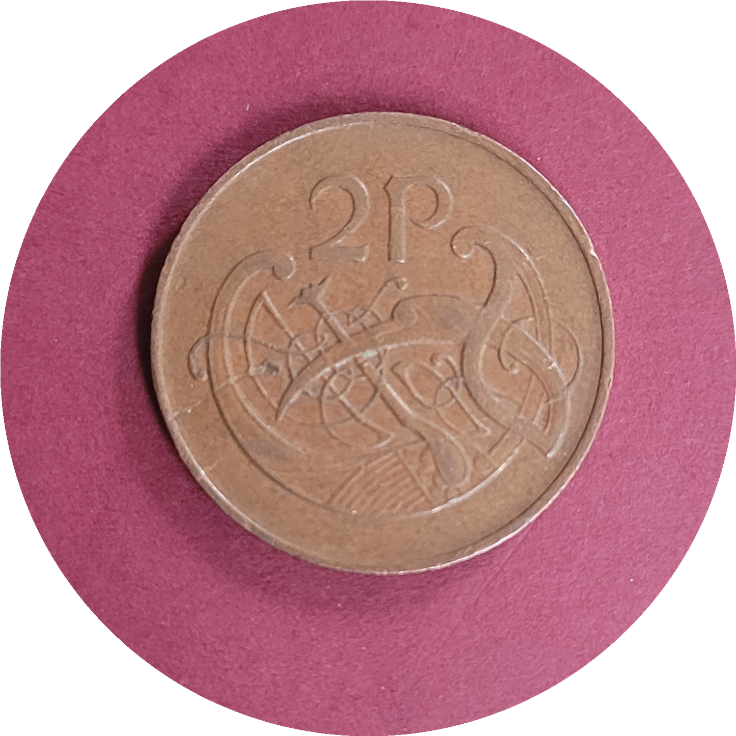 Elizabeth II,
Two pence,
Republic of Ireland,
1979 (B)