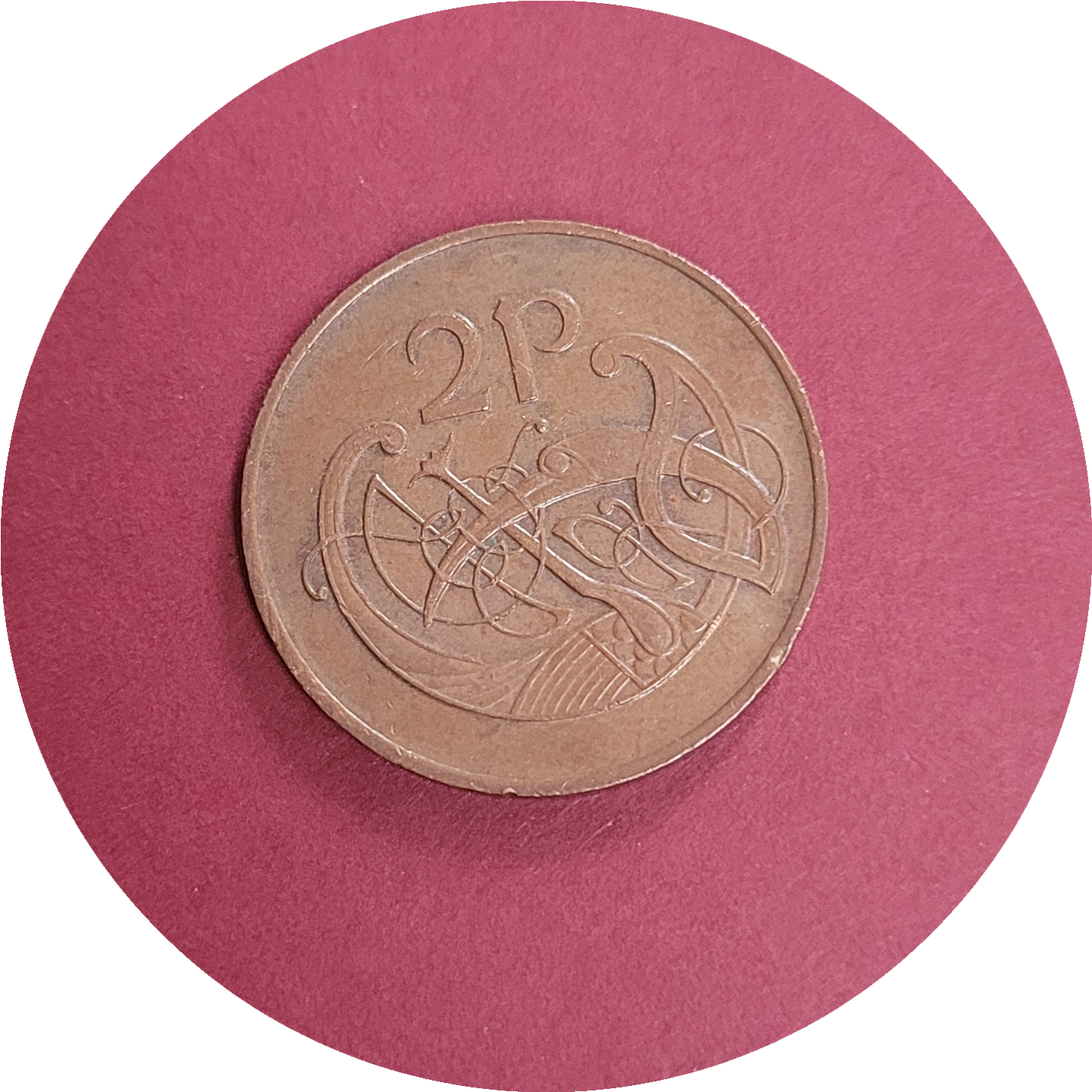 Elizabeth II,
Two pence,
Republic of Ireland,
1980 (B)