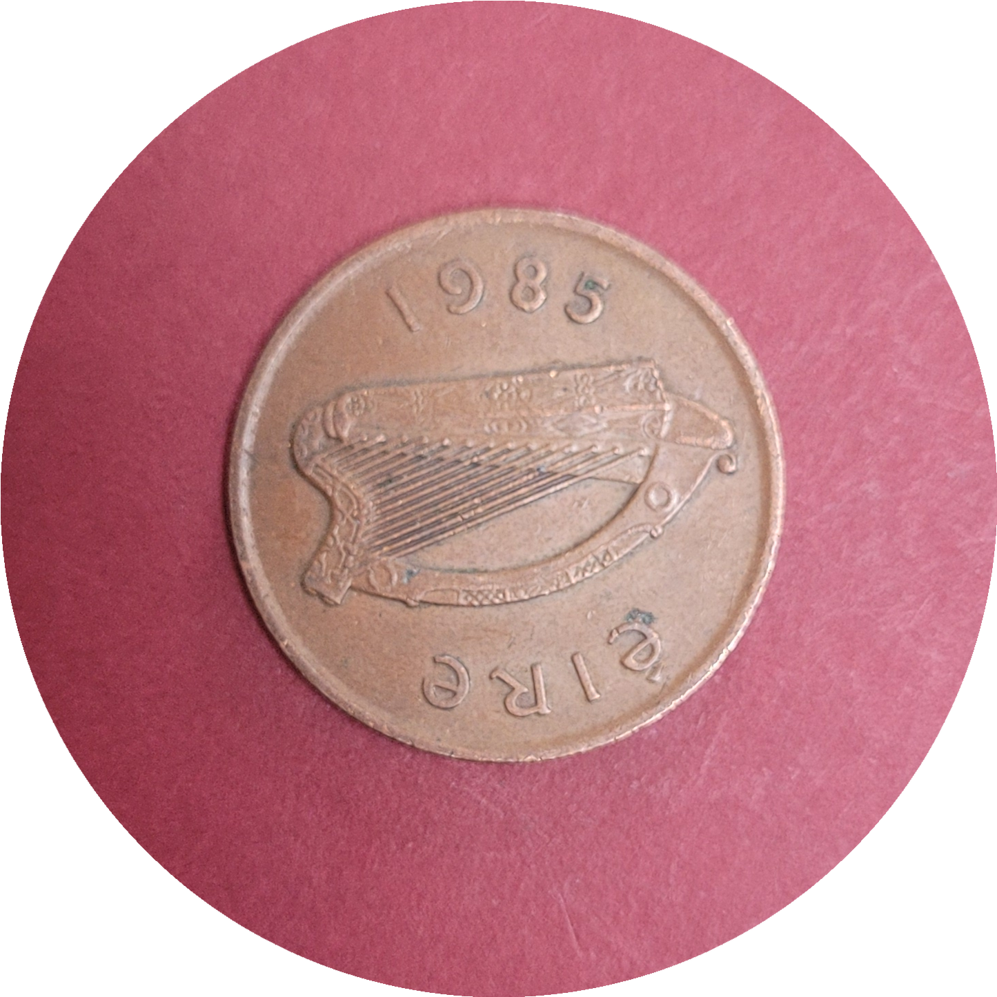 Elizabeth II,
Two pence,
Republic of Ireland,
1985 (B)